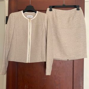 Calvin Klein Jacket and Skirt Suit